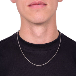 Rope Chain 3MM (Silver)