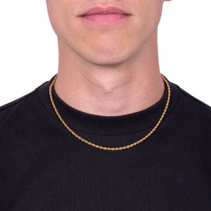Rope Chain 3MM (18K Gold)