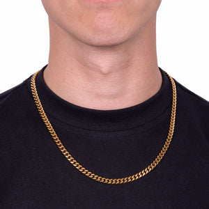 Cuban Chain 6MM (18K Gold)