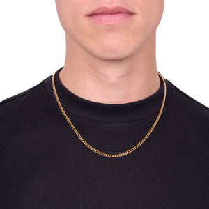 Cuban Chain 3MM (18K Gold)