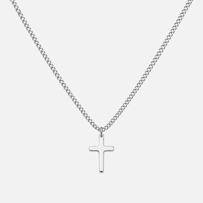 Cross Pendant (Silver Plated)