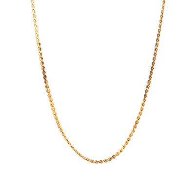Fluid Chain (18K Gold Plated)