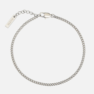 Cuban Bracelet 2MM (Silver Plated)