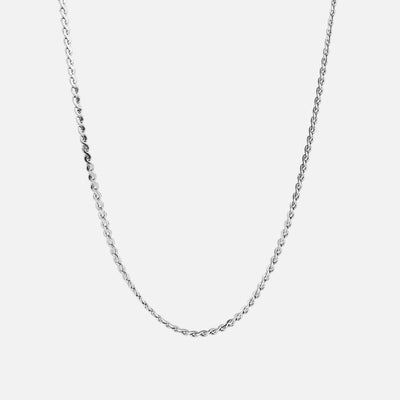 Fluid Chain (Plated Silver)