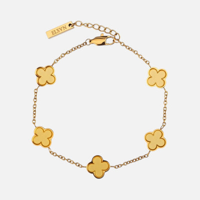 Fortuna Klaver Bracelet Gold (18K Gold Plated)