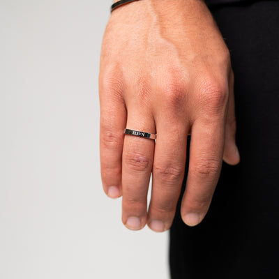 Elevn Round Ring (Silver Plated)