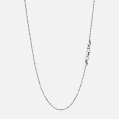 Rope Chain 2MM (Silver Plated)
