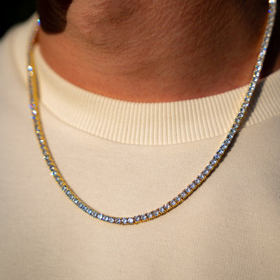 Tennis Chain 3MM (18K Gold Plated)