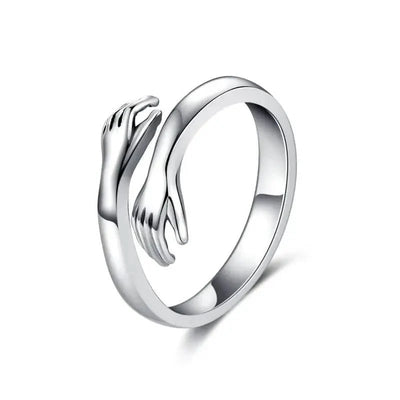Embrace Ring (Silver Plated)