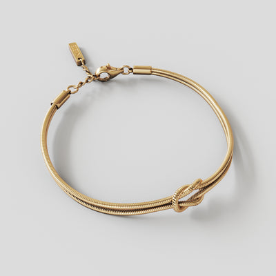 Never Ending Bracelet 1.5MM (18K Gold Plated)
